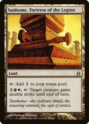 Sunhome, Fortress of the Legion RAV 282 LP Magic: The Gathering