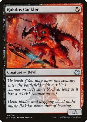 Rakdos Cackler GK2 67 NM Magic: The Gathering