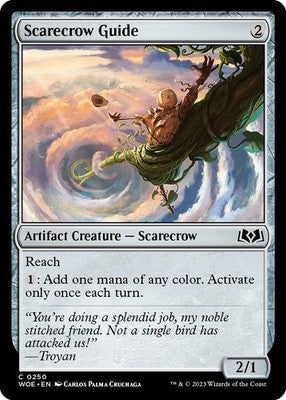 Scarecrow Guide WOE 250 NM Magic: The Gathering