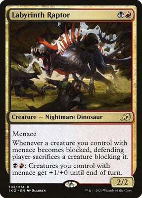 Labyrinth Raptor IKO 193 NM Magic: The Gathering