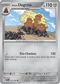 Alolan Dugtrio 123/191 SV08: Surging Sparks Pokémon TCG