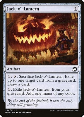 Jack-o'-Lantern MID 254 LP Magic: The Gathering