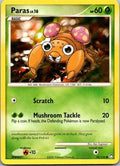 Paras 92/123 Common Mysterious Treasures Pokemon Heavily Played