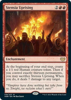 Stensia Uprising VOW 178 NM Magic: The Gathering