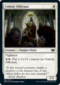 Unholy Officiant VOW 41 NM Magic: The Gathering