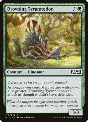 Drowsing Tyrannodon M21 178 NM Magic: The Gathering