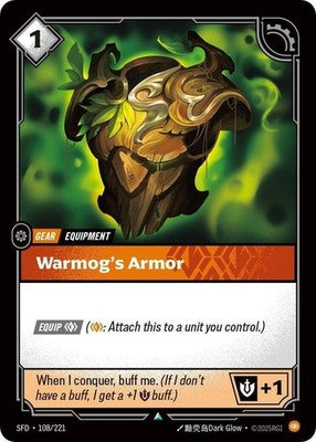 Warmog's Armor 108/221 Spiritforged Riftbound: League of Legends