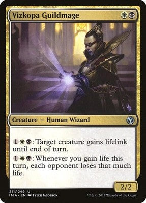 Vizkopa Guildmage IMA 211 NM Magic: The Gathering