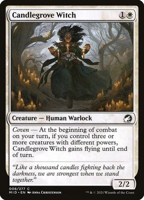Candlegrove Witch MID 8 NM Magic: The Gathering