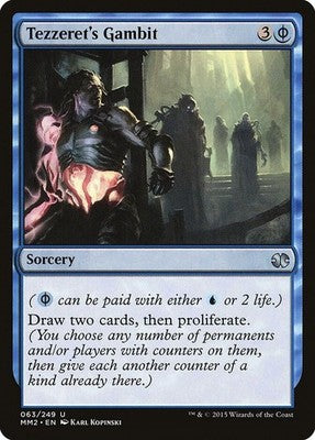 Tezzeret's Gambit MM2 63 NM Magic: The Gathering