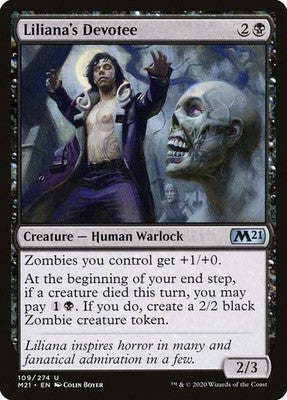 Liliana's Devotee M21 109 NM Magic: The Gathering