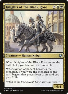 Knights of the Black Rose CN2 76 LP Magic: The Gathering