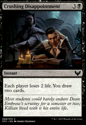 Crushing Disappointment Strixhaven: School of Mages 68 C Magic: The Gathering