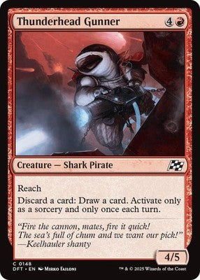 Thunderhead Gunner DFT 148 NM Magic: The Gathering