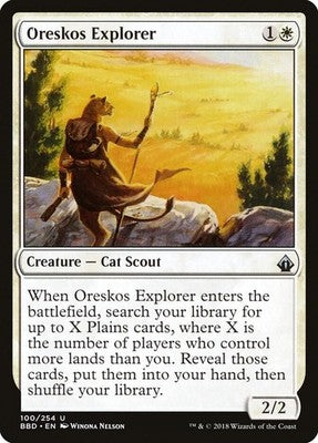 Oreskos Explorer BBD 100 NM Magic: The Gathering