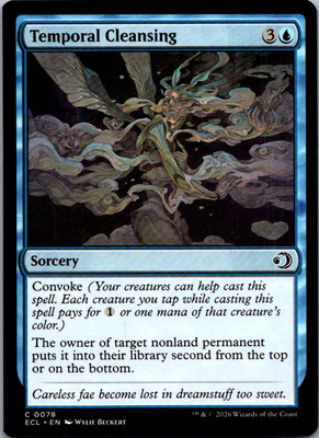 Temporal Cleansing Lorwyn Eclipsed 78 C Magic: The Gathering Near Mint