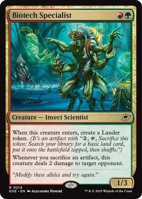 Biotech Specialist EOE 214 NM Magic: The Gathering