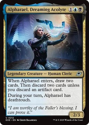 Alpharael, Dreaming Acolyte EOE 212 NM Magic: The Gathering