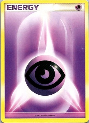 Psychic Energy 2007 Unnumbered  Non-Holo League & Championship Cards Pokemon HP