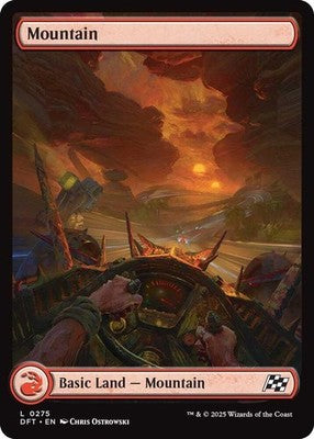 Mountain DFT 275 NM Magic: The Gathering