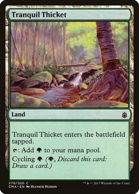 Tranquil Thicket CMA 279 NM Magic: The Gathering