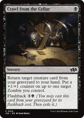 Crawl from the Cellar J25 414 NM Magic: The Gathering