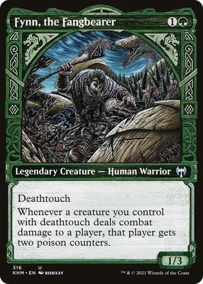 Fynn, the Fangbearer KHM 316 Foil NM Magic: The Gathering