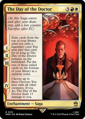 The Day of the Doctor WHO 121 NM Magic: The Gathering