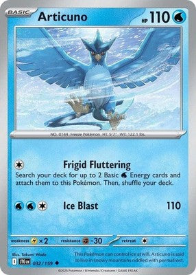 Articuno 032/159 SV09: Journey Together Pokémon TCG