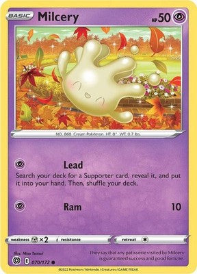 Milcery 070/172 SWSH09: Brilliant Stars Pokémon TCG