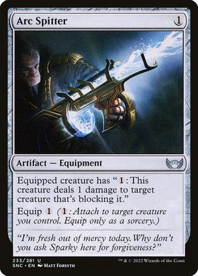 Arc Spitter SNC 233 Foil NM Magic: The Gathering
