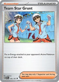 Team Star Grunt 195/197 SV03: Obsidian Flames Pokémon TCG