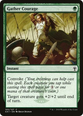 Gather Courage GK1 105 NM Magic: The Gathering