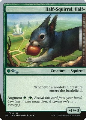 Half-Squirrel, Half- UST 111 NM Magic: The Gathering