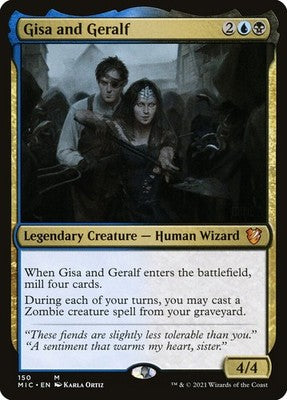 Gisa and Geralf MIC 150 NM Magic: The Gathering