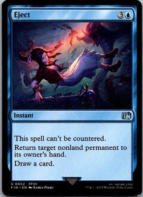 Eject 52 Uncommon FINAL FANTASY Magic: The Gathering Near Mint