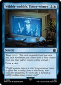 Wibbly-wobbly, Timey-wimey WHO 62 NM Magic: The Gathering
