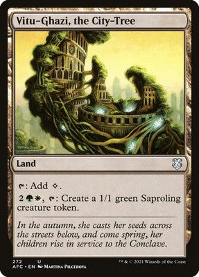 Vitu-Ghazi, the City-Tree AFC 272 NM Magic: The Gathering