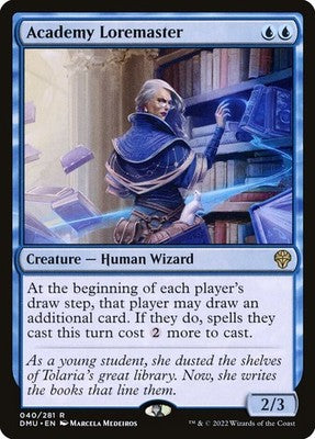 Academy Loremaster DMU 40 NM Magic: The Gathering