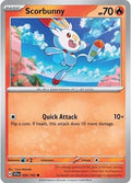 Scorbunny 026/142 SV07: Stellar Crown Reverse Holofoil Pokémon TCG