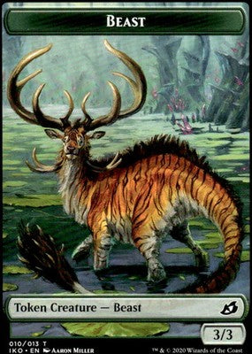 Beast Token Ikoria: Lair of Behemoths 10 T Magic: The Gathering Near Mint