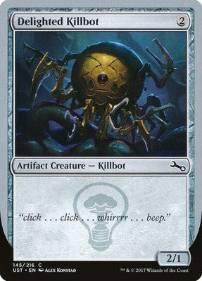 Delighted Killbot UST 145b NM Magic: The Gathering