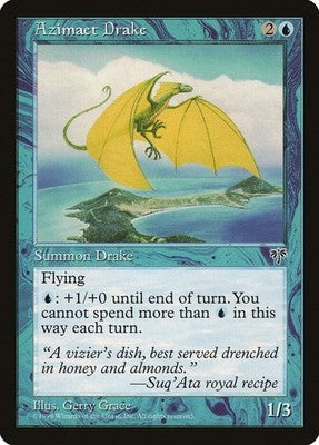 Azimaet Drake MIR 53 LP Magic: The Gathering