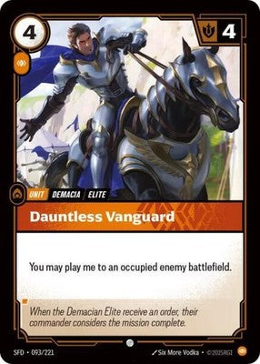 Dauntless Vanguard 093/221 Spiritforged Riftbound: League of Legends