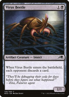 Virus Beetle NEO 128 NM Magic: The Gathering