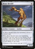Brass Herald CMR 301 NM Magic: The Gathering