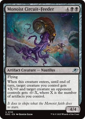 Monoist Circuit-Feeder EOE 110 NM Magic: The Gathering