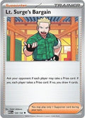 Lt. Surge's Bargain 120/132 ME01: Mega Evolution Reverse Holofoil Pokémon TCG
