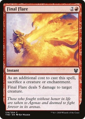 Final Flare THB 134 NM Magic: The Gathering