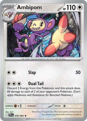 Ambipom 079/094 ME02: Phantasmal Flames Holofoil Pokémon TCG